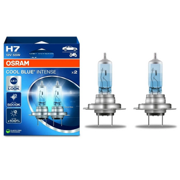 Лампа H7 12V 55W Cool Blue +100% OSRAM кт 64210CBN-HBC фото