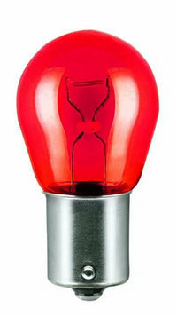 Лампа PR21W 12V 21W BA15s RED P21W Червона 12V 22443 фото