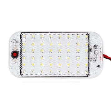 Led світильник підсвічування салону 12-24V з кнопкою включення 6600K 99769 фото