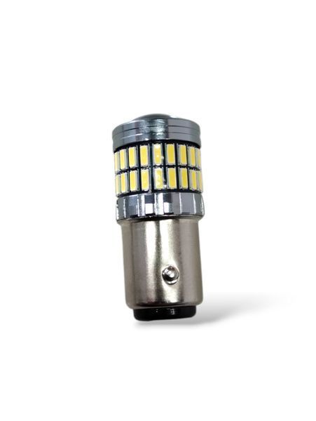 Led-лампа P21/5W BAY15d 12-24 V 54 SMD Canbus 1157 2 контакти Білого світла Аналог лампи P21/5W 961654 фото