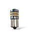 Led лампа PY21W Ba15s 12-24V 54 SMD 1156 1 контакт Желтого света Аналог лампы P21W; PY21W 961652 фото 2