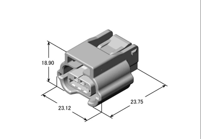 Разъем с проводом на 2 Pin Nissan Renault 7283-8851-30 2099 фото