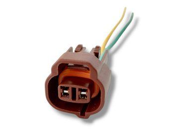 Разъем с проводом на 2 Pin для топливной форсунки, датчика температуры Toyota Mazda 6189-0033 2100 фото
