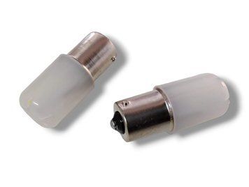 Лампа Led Ba15s 18 smd 24V на місце P21W матова колба 11270 фото