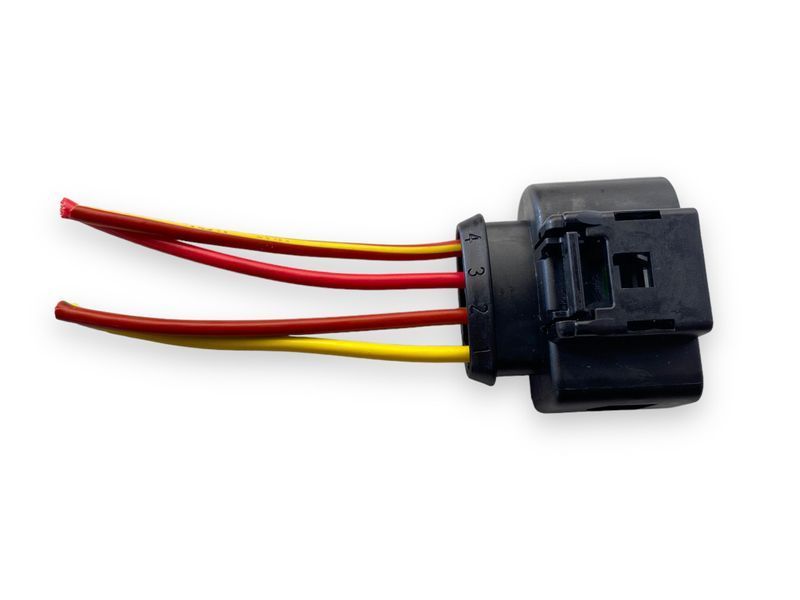 Комплект разъёмов с проводом на 4 PIN VAG влагозащищенные 1J0973824 / 1K0973724 6106 фото