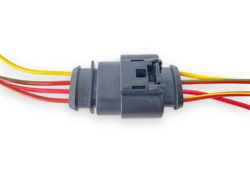 Комплект разъёмов с проводом на 4 PIN VAG влагозащищенные 1J0973824 / 1K0973724 6106 фото