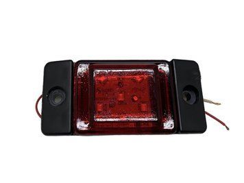 Габаритный светодиодный фонарь Красный Led 24V 5 дидов 00637 фото