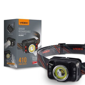 Налобний світлодіодний ліхтар VIDEX VLF-H035C 410Lm 5000K H035C фото