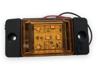 Габаритный светодиодный фонарь Жолтый Led 24V 5 дидов 00636 фото