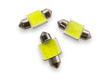 Led лампа салона 31мм COB Белая 24V 01457 фото