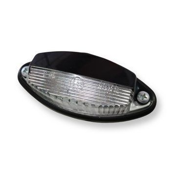 Габарит LED Черно - Белый "Лодочка" 12-24V 99942 фото
