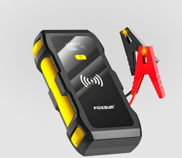 Пусковий пристрій Foxsur Car Jump starter FJS-800 1200 A 12 В з бездротовою зарядкою 10 Вт FJS800 фото