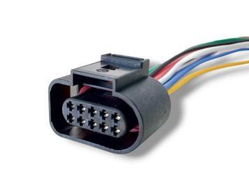 Разъём с проводом 10 pin Audi, Volkswagen, Skoda, Seat VAG 1J0973715  1217 фото
