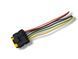 Роз'єм на 6 pin ДМРВ 405 двигуна ГАЗ 211PC062S1049 960649 фото 3