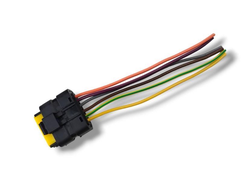 Роз'єм на 6 pin ДМРВ 405 двигуна ГАЗ 211PC062S1049 960649 фото