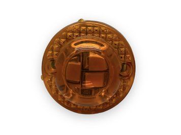 Габаритный светодиодный фонарик маленький Желтый 12-24V 3 Led 00263 фото