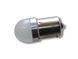 Автомобільна яскрава Led лампа Ba15s 4smd 12-24V у місце R5W Біла матове скло 01077 фото 2