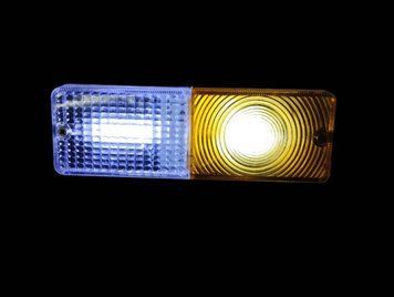 Led фонарь габаритный передний светодиодный Белый / Желтый шт 99949 фото