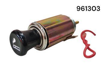 Гніздо прикурювача автомобільне металеве + прикурювач 12-24V 961303 фото