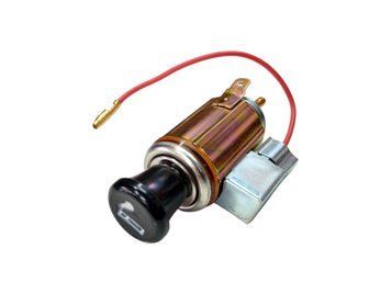 Гніздо прикурювача автомобільне металеве + прикурювач 12-24V з підсвіткою 961304 фото