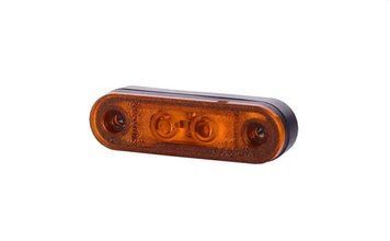 Фонарик габаритный передний Led 12-24V на прицеп Schmitz Желтый LD957 Horpol 99757 фото