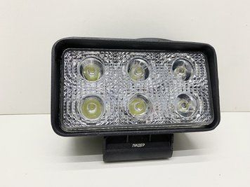 Led фара дополнительного/Заднего света 18W 6Led 12-24V Лидер 2700 фото