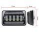 Led фара дополнительного света 5 Линз 50W+ДХО 12-24V светодиодная лед фара 01594 фото 2
