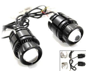 Bi-Led линзы; Мото линзы; Универсальные Led линзы ближнего и дальнего света Led Working Light P40 (2шт) P40 фото