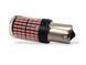 Лампа світлодіодна P21W Ba15s 1156 1 LED контактна 12-24 V Canbus Червона аналог лампи P21W 961650 фото 2