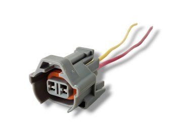 Разъём на 2 pin топливной форсунки Denso 6189-0039 форсунки ГБО 1246 фото