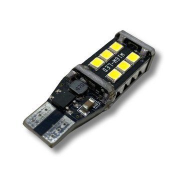 Led лампа W16W 12V 15SMD T10 W2.1*9D Canbus 0109 фото
