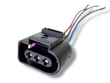 Роз'єм з проводом на 3 PIN VAG 1J0973723 / 42122300 1156 фото