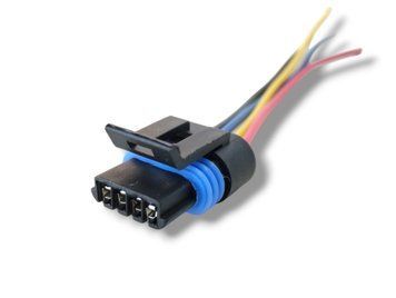 Разъём с проводом на 4 PIN регулятора холостого хода РХХ ВАЗ Lanos 12162189 960983 фото