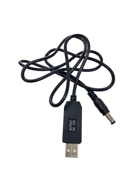 USB кабель перехідник для живлення роутера 5V-12V C&Q-100 фото