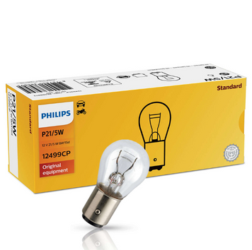 Лампа P21/5W 12 V BAY15s 12499CP PHILIPS 12499CP фото