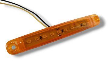 Габаритный светодиодный фонарь желтый 24V 9 Led 960527 фото