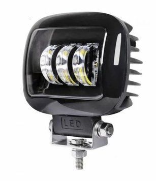 Led фара ближнего света 30W на 3 линзы 12-24V светодиодная фара ближнего света 01556 фото