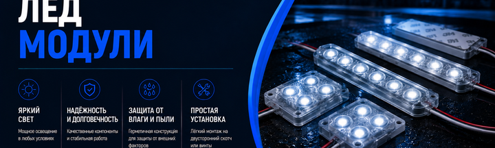 Світлодіодні модулі