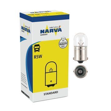 Лампа Narva R5W 24V Standard BA15s 5W 17181 фото