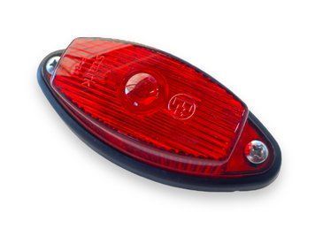 Габарит LED Красный "Лодочка" 12-24V 99660 фото